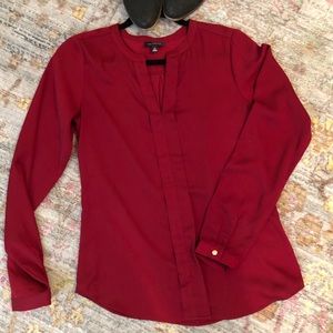 The Limited red blouse